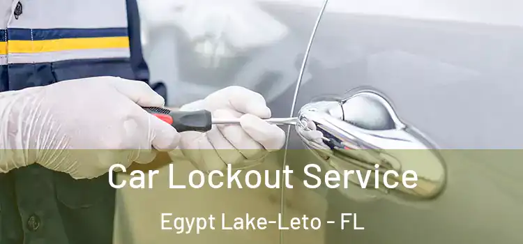 Car Lockout Service Egypt Lake-Leto - FL