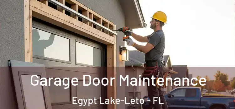 Garage Door Maintenance Egypt Lake-Leto - FL