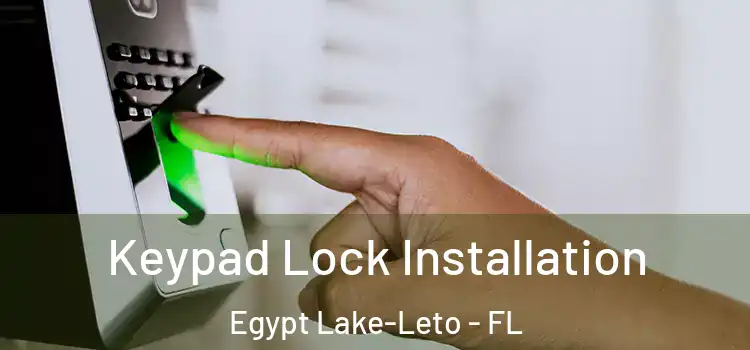 Keypad Lock Installation Egypt Lake-Leto - FL